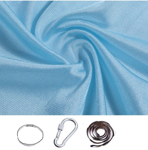 Hamaca columpio interior y exterior de algodón para niños, para acurrucarse hasta terapia sensorial infantil, paquete elástico suave, asiento estable