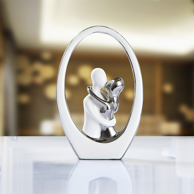 Décoration de table de cadre photo à la maison