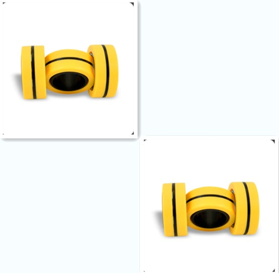 Anillo giratorio de dedo magnético