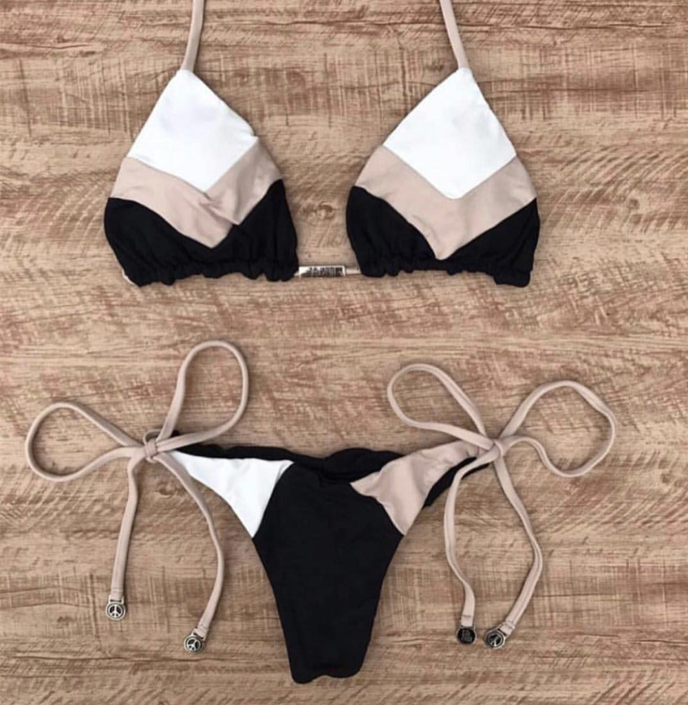 Bikini imprimé fleuri
