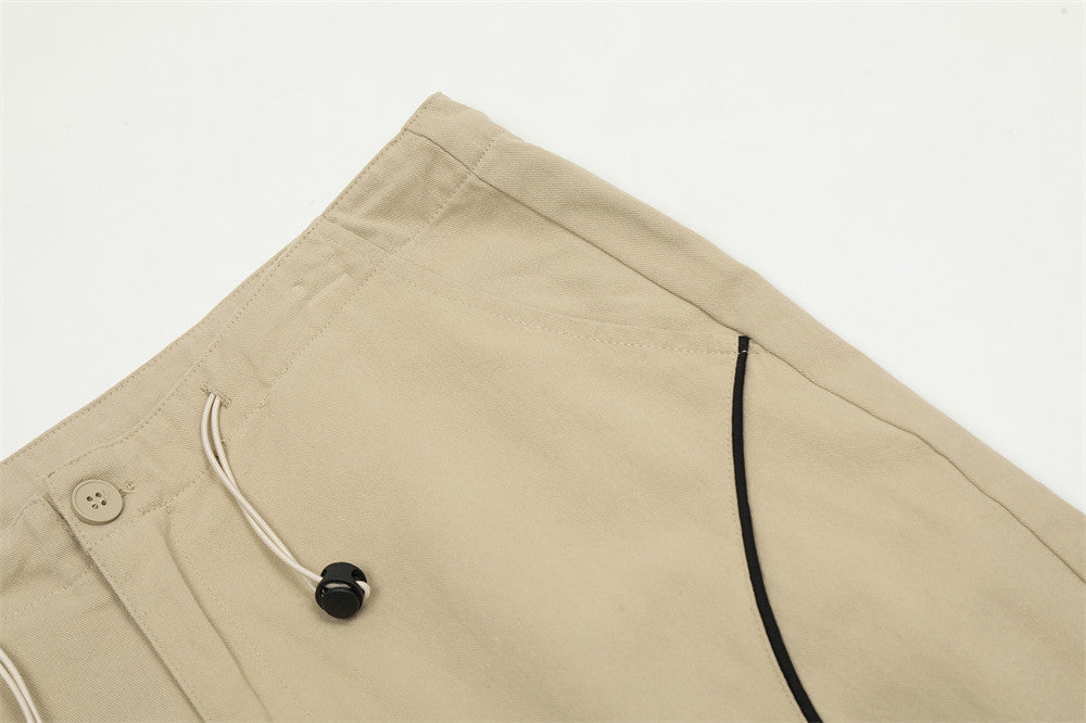 Men's Loose Drawstring Ankle-tied Sports Pants