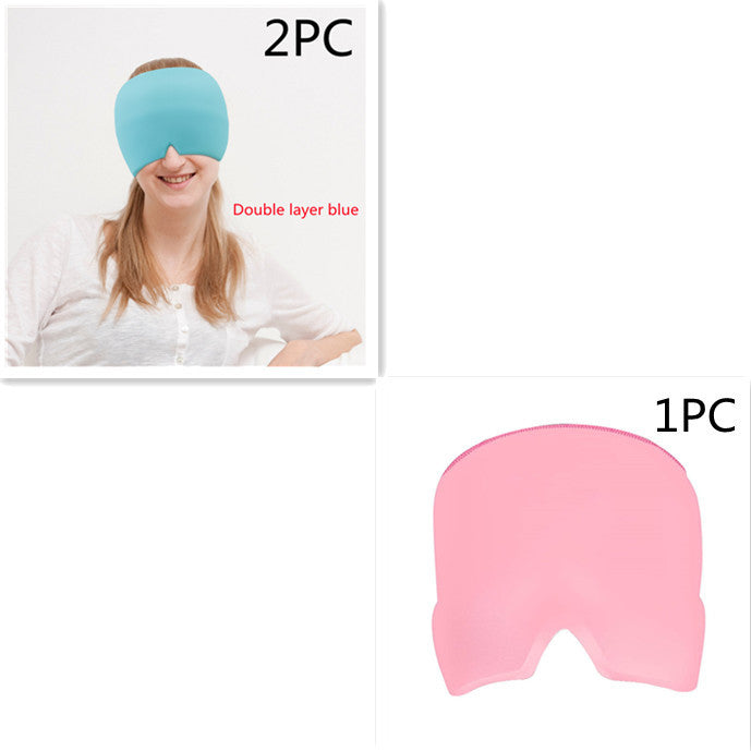 Mascarilla para ojos en gel para aliviar el dolor de cabeza