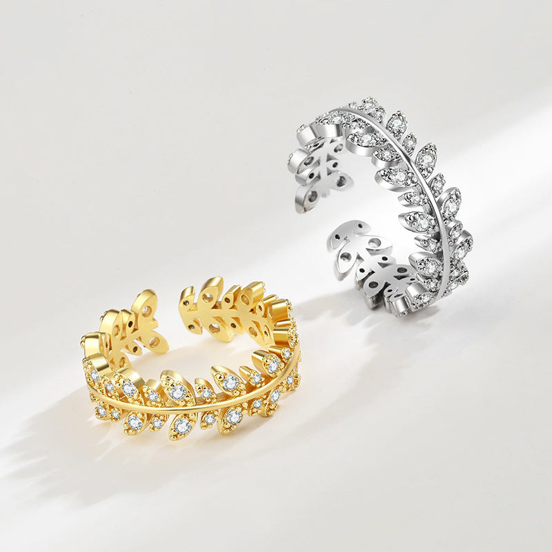 Bague femme mode Style japonais luxe doux haut sens