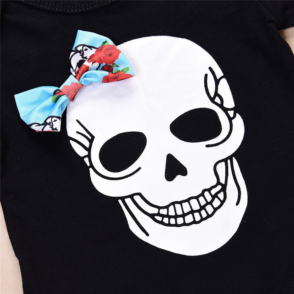 Conjunto de cuatro piezas para bebé de Halloween 