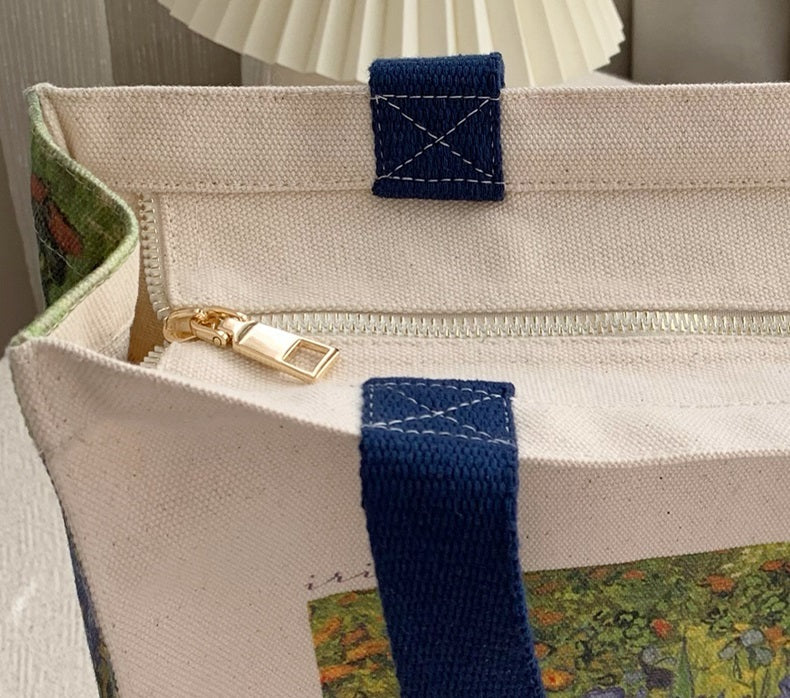 Portable Oil Painting Museum Canvas Bag For Commuting To Work
