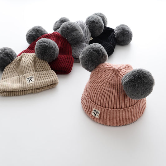 Bonnet en laine pour bébé