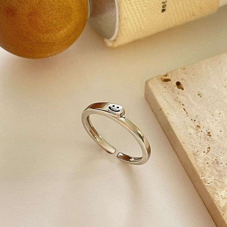 Anillo de piedra Natural ámbar estilo Vintage Maillard para mujer temperamento salvaje