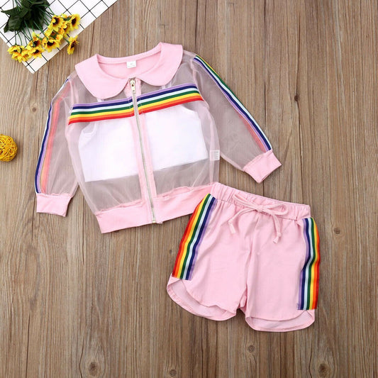 Veste d'été pour bébé fille, vêtements de sport pour enfants