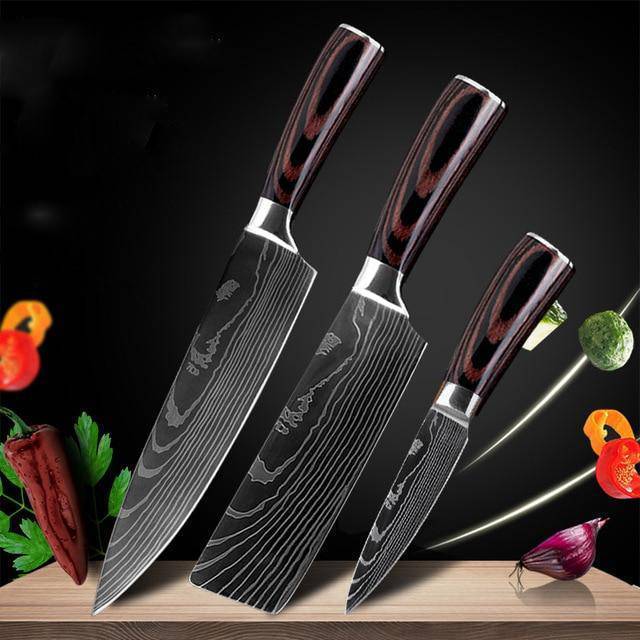 Ensemble spécial menuisier ensemble 6 pièces ensemble 8 pièces couteau couteau de Chef couteau de cuisine couteau de cuisine