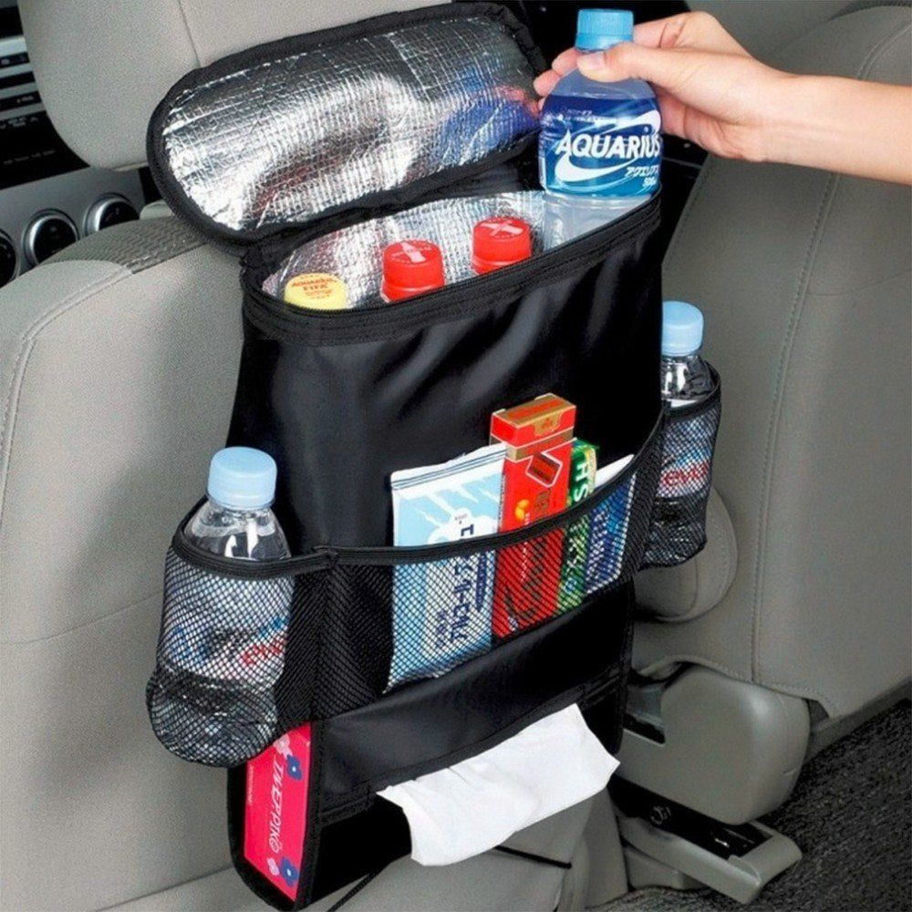 Organisateur universel de siège de voiture, sac de rangement multi-poches, support organisateur, cintre de voyage 