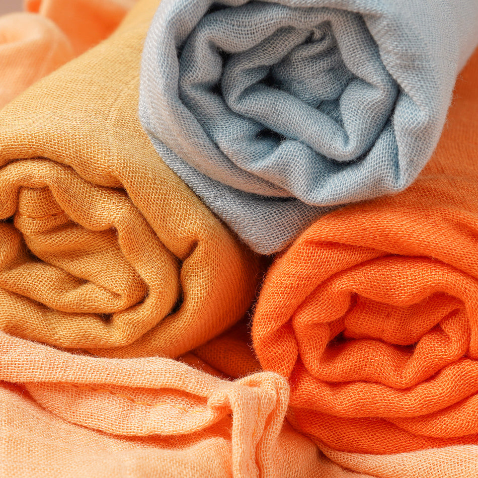 Bavoir bébé serviette à salive en gaze