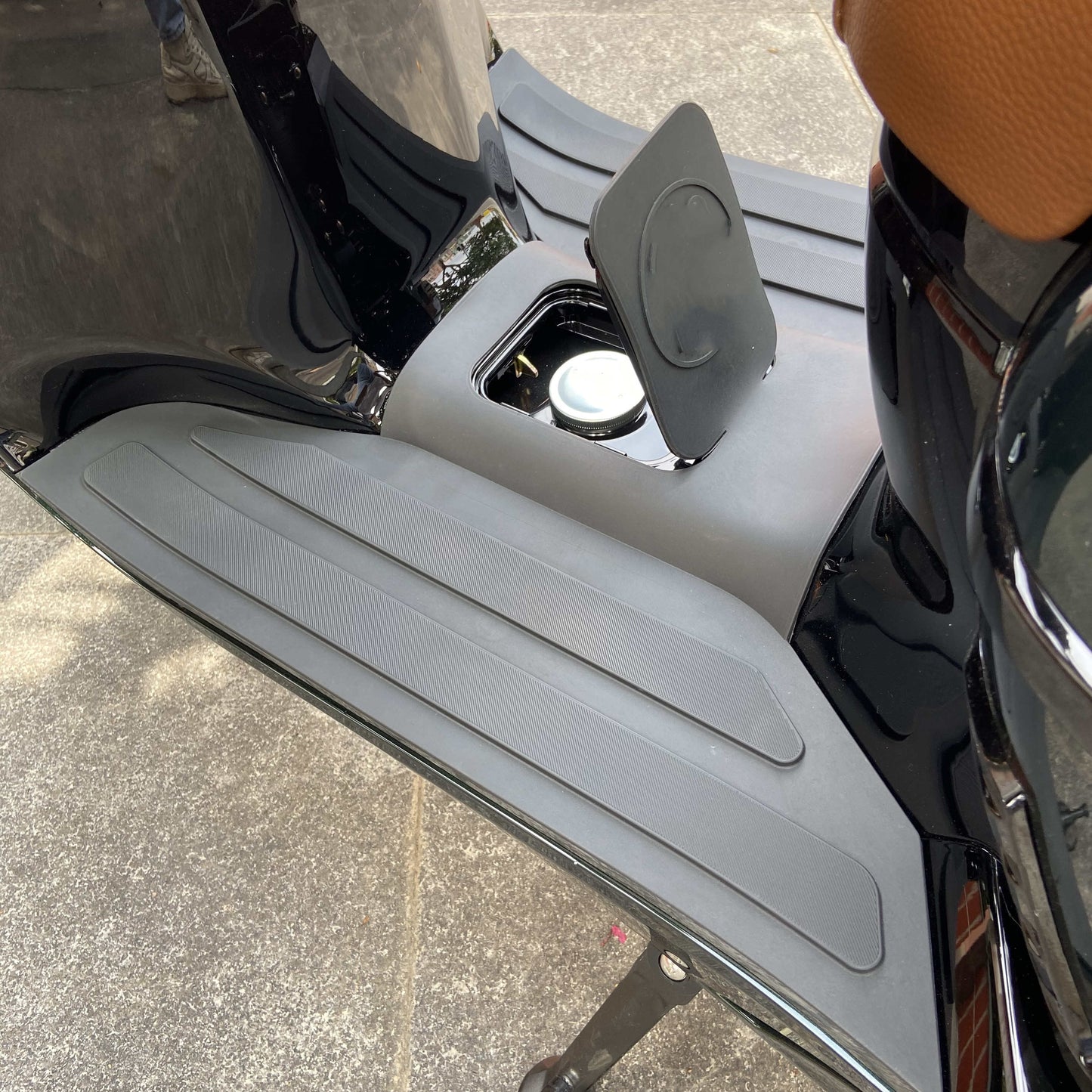 Coussinet de pied de moto 3D, accessoires de Modification de plaque de coussinet de pied en caoutchouc