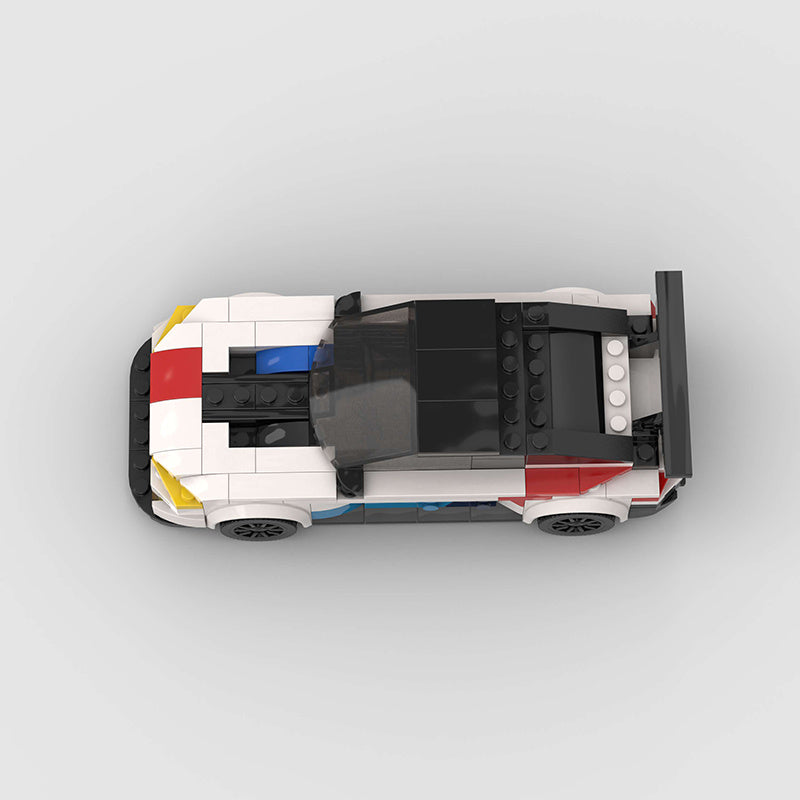 Jouets de voiture de série de blocs de construction assemblés