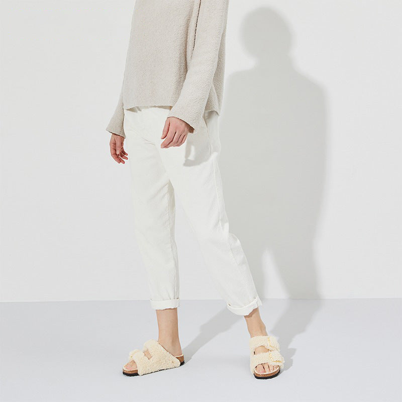 Pantuflas de piel para exteriores de Lazybones, corcho de algodón