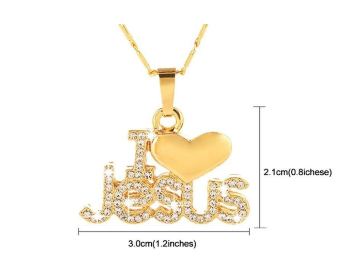 Women's Fashionable All-match Hip Hop Letter Pendant Necklace