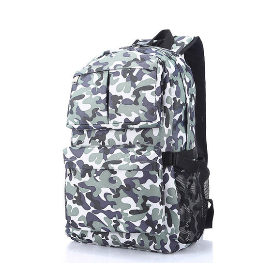 Sac à dos de Camouflage élégant, sac à dos de loisirs étanche de grande capacité pour hommes et femmes 