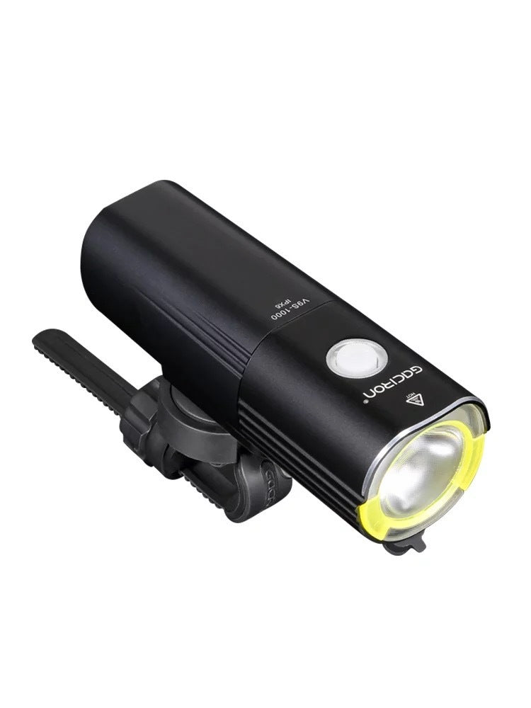 Phare de vélo étanche, banque d'alimentation de 1600 lumens
