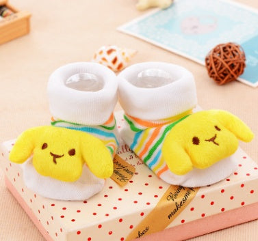 Chaussettes bébé en coton chaussettes de noël pour nouveau-nés cadeau Lot Animal antidérapant avec semelles en caoutchouc pour enfant garçon fille nouveau-né chaussettes bébé 