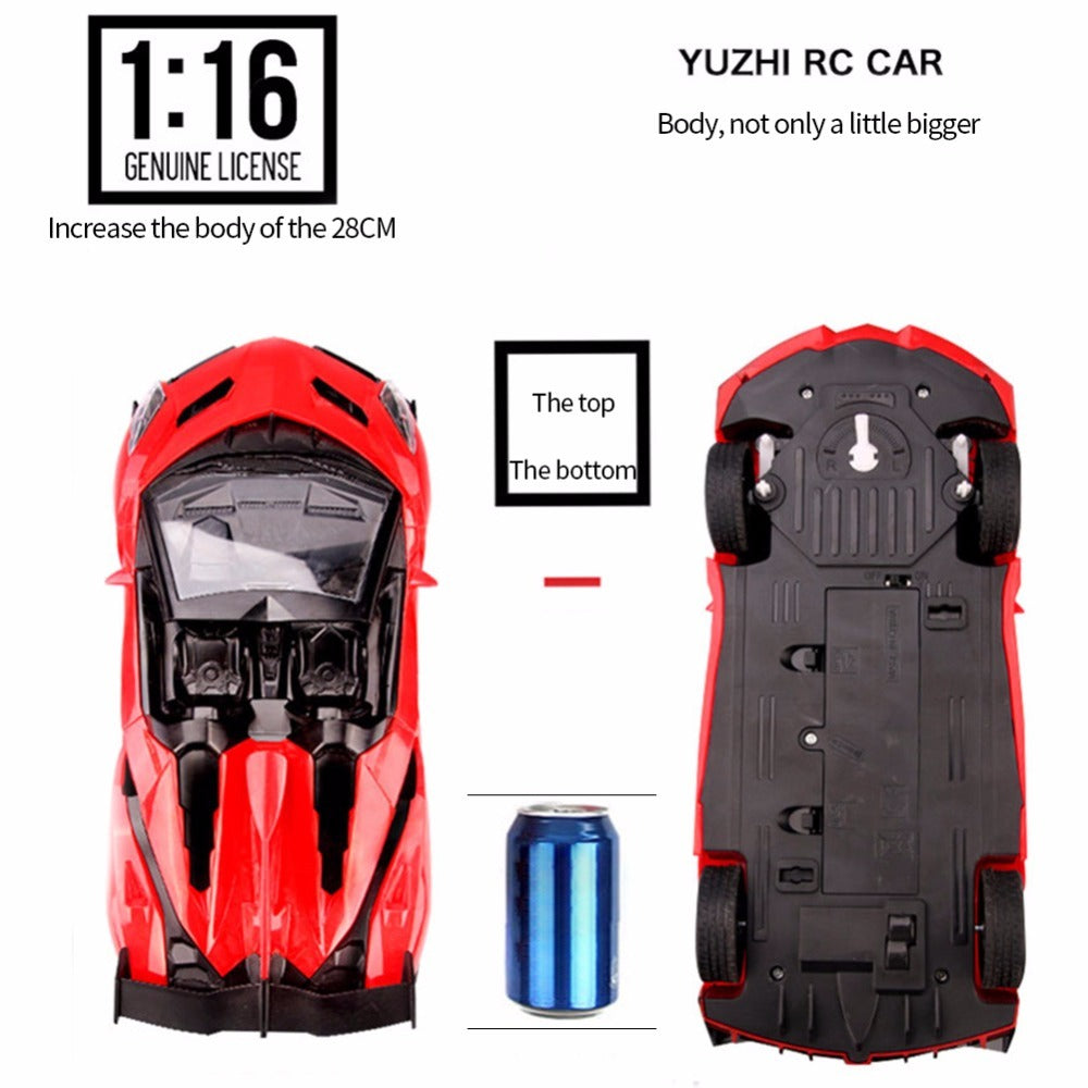 Modèle de voiture de course télécommandée 116