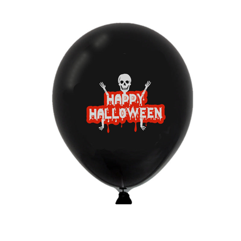 Decoración de globos de Halloween