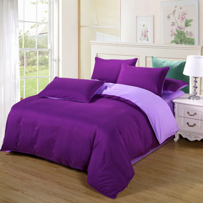 Ensemble de draps, housse de couette, literie, 4 ensembles