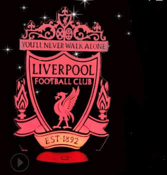 La lámpara de mesa 3D del búho de la luz de la noche llevada puede tocar colorido