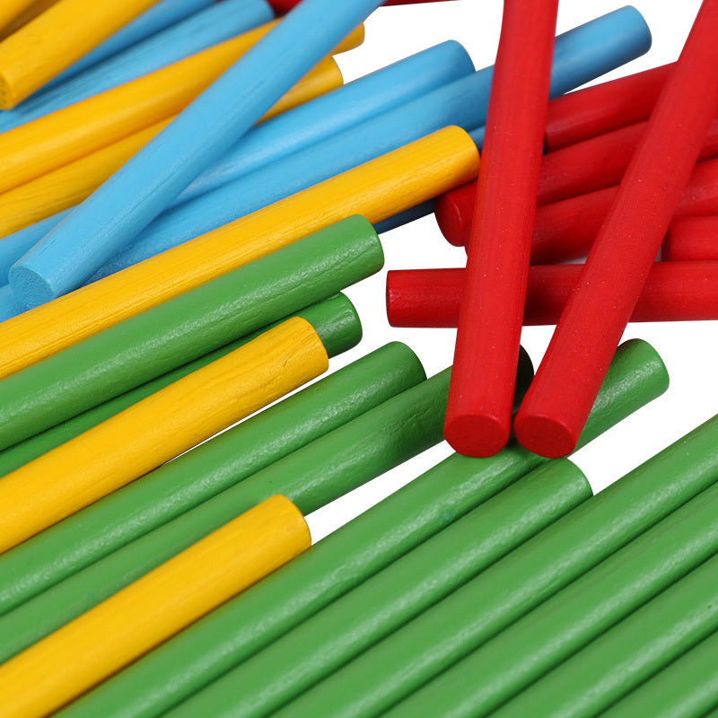 Jouets mathématiques en bois Montessori pour l’éducation précoce
