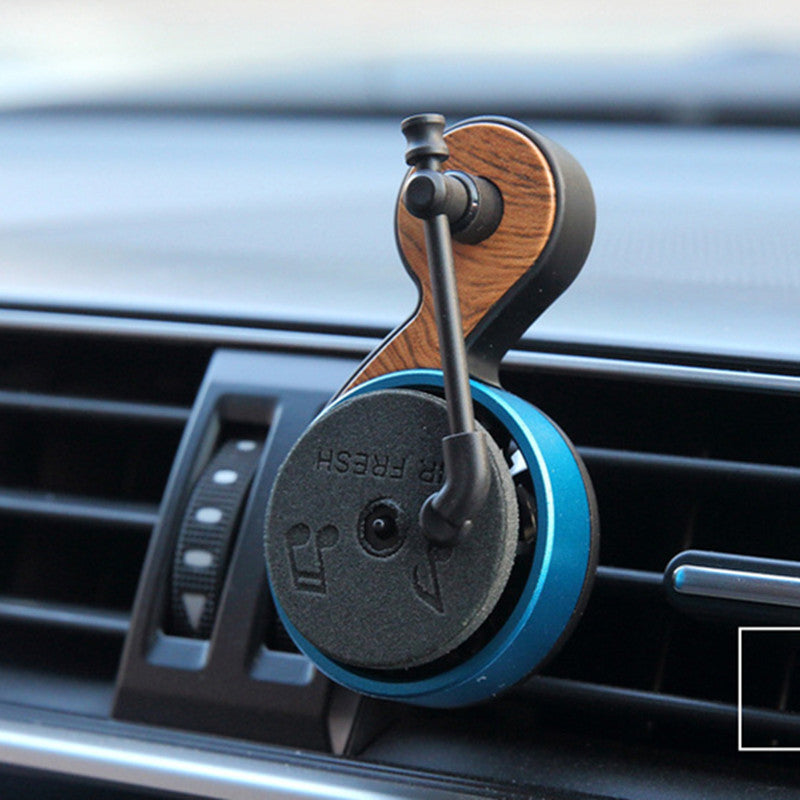 Aromatherapy air outlet ornaments for record players