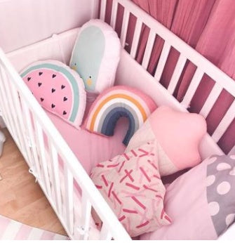 Ins – oreiller arc-en-ciel super doux, produit unique, jouets pour bébé, décoration de la maison