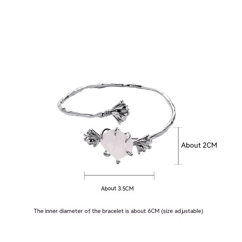 Pendientes originales de la serie Metal Rose