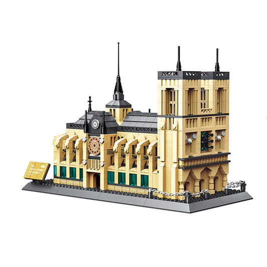 Jouets de blocs de construction assemblés