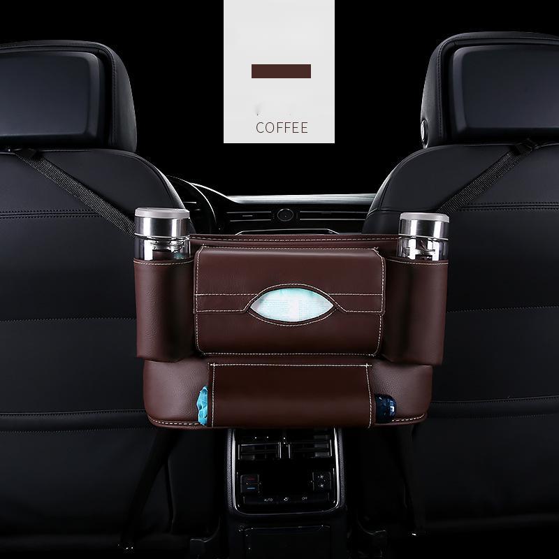 Bolsa de coche mejorada de cuero