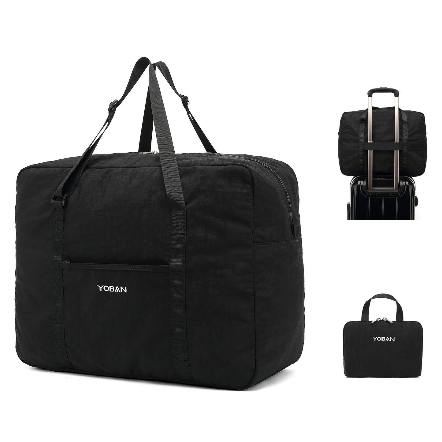Sac de voyage pliable, résistant à l'usure, étanche, respirant, sans charge