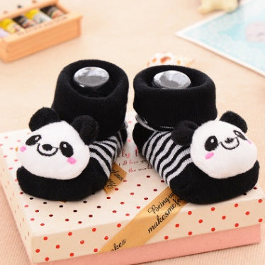 Chaussettes bébé en coton chaussettes de noël pour nouveau-nés cadeau Lot Animal antidérapant avec semelles en caoutchouc pour enfant garçon fille nouveau-né chaussettes bébé 