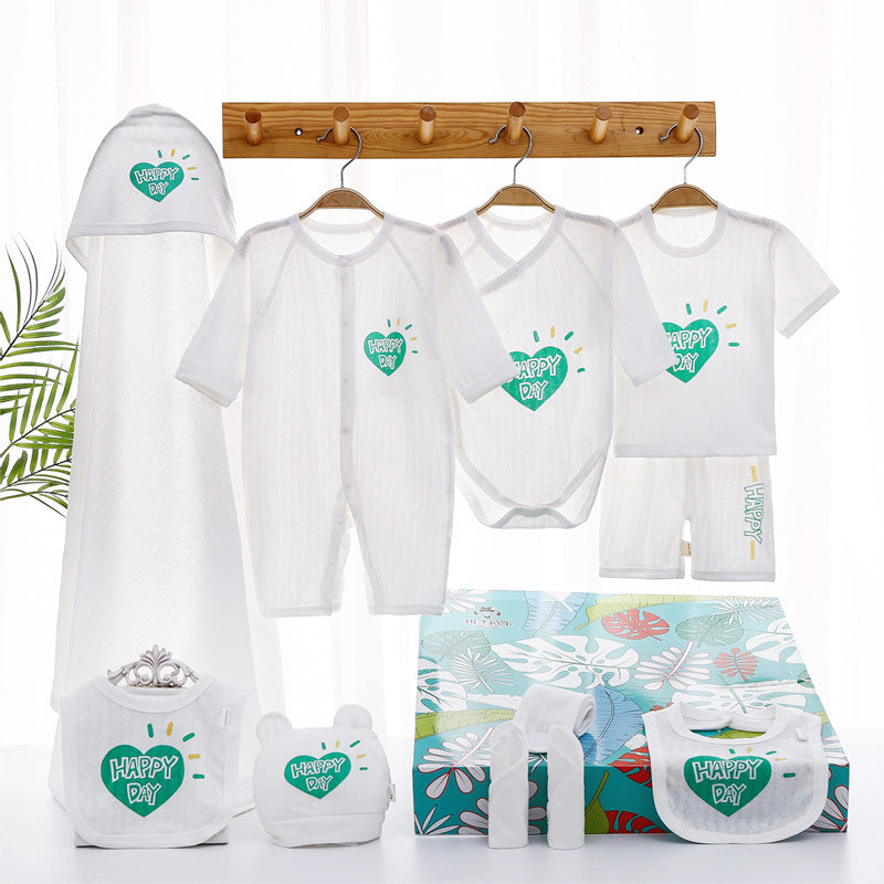 Ensemble cadeau d'été pour nouveau-né, vêtements fins pour bébé