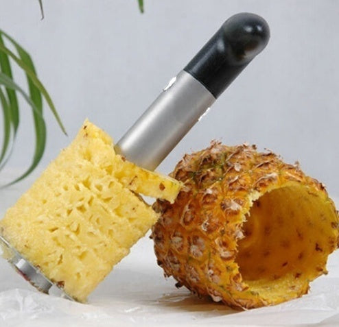 Éplucheur d'ananas en acier inoxydable, accessoires faciles à utiliser, trancheurs d'ananas, coupe-fruits, trancheur, outils de cuisine