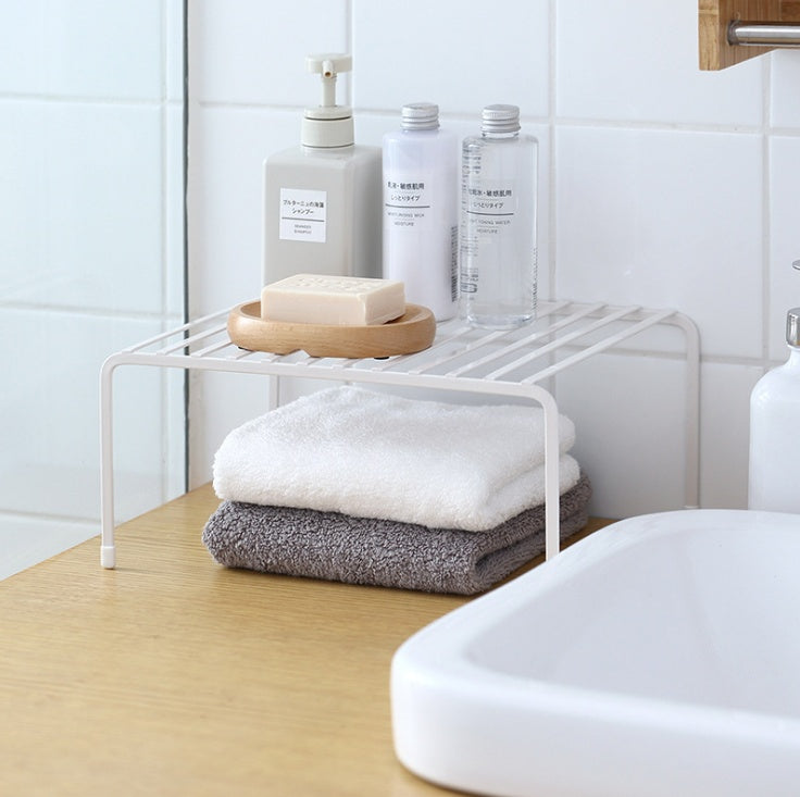 Étagère de cuisine rétractable, rangement multicouche, étagère unique