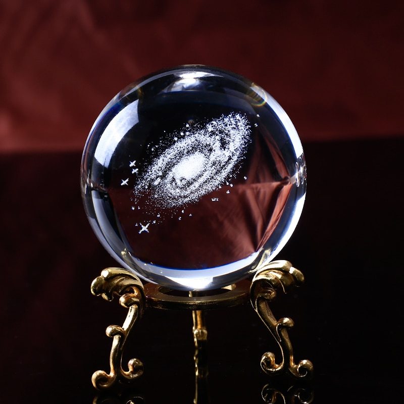 Boule de cristal galaxie