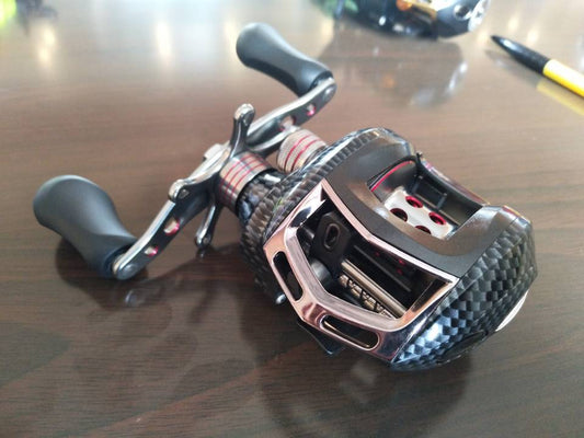 Moulinet centrifuge double roue à gouttes d'eau Raistar