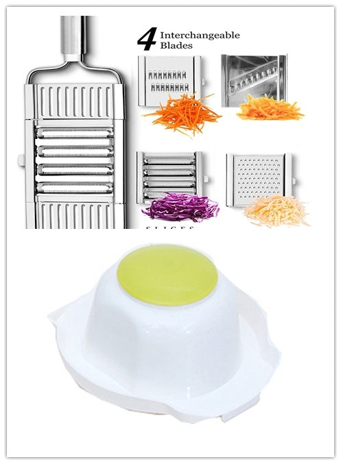 Râpe en acier inoxydable, trancheuse à légumes et fruits, éplucheur