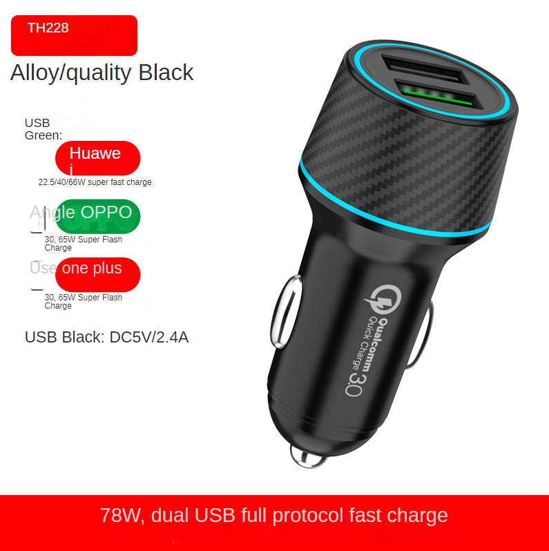PD60W Dual Fast Charging Car Charger New