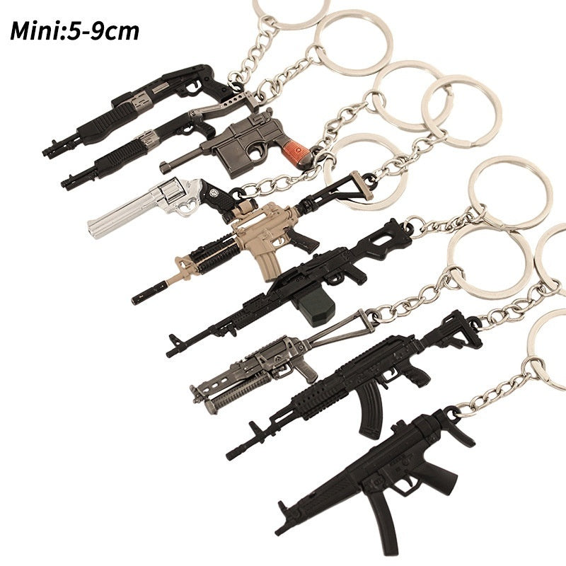 Gun Metal Toys Keychain