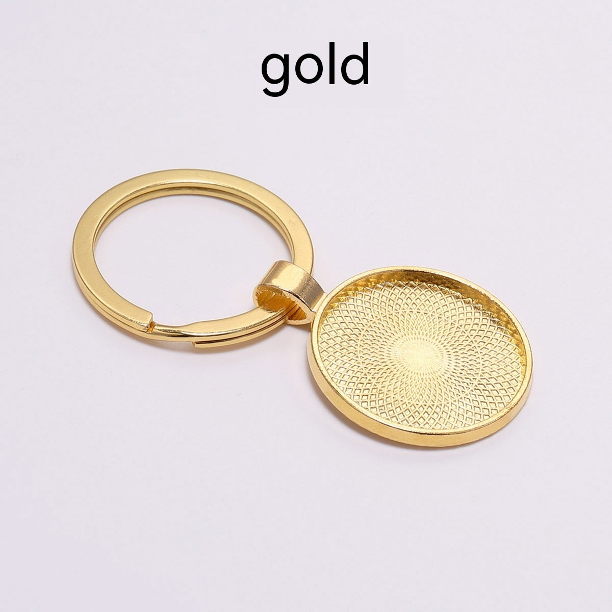 Porte-clés écologique sans Nickel, Support de Base en pierre de temps, pendentifs de clé