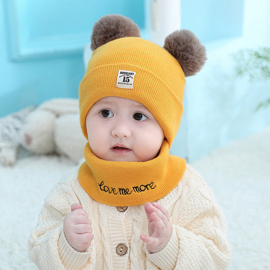 Bonnet en laine pour bébé