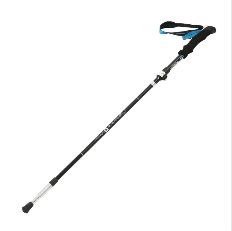 Bastón de trekking telescópico plegable
