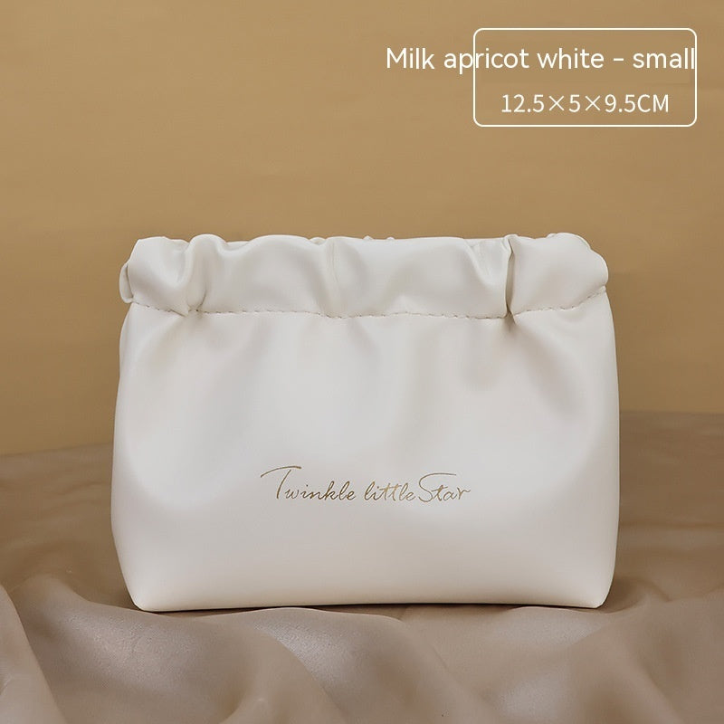 Neceser de viaje de cuero de gran capacidad