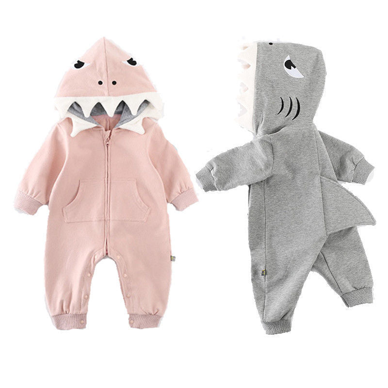 Robes à capuche de requin de dessin animé