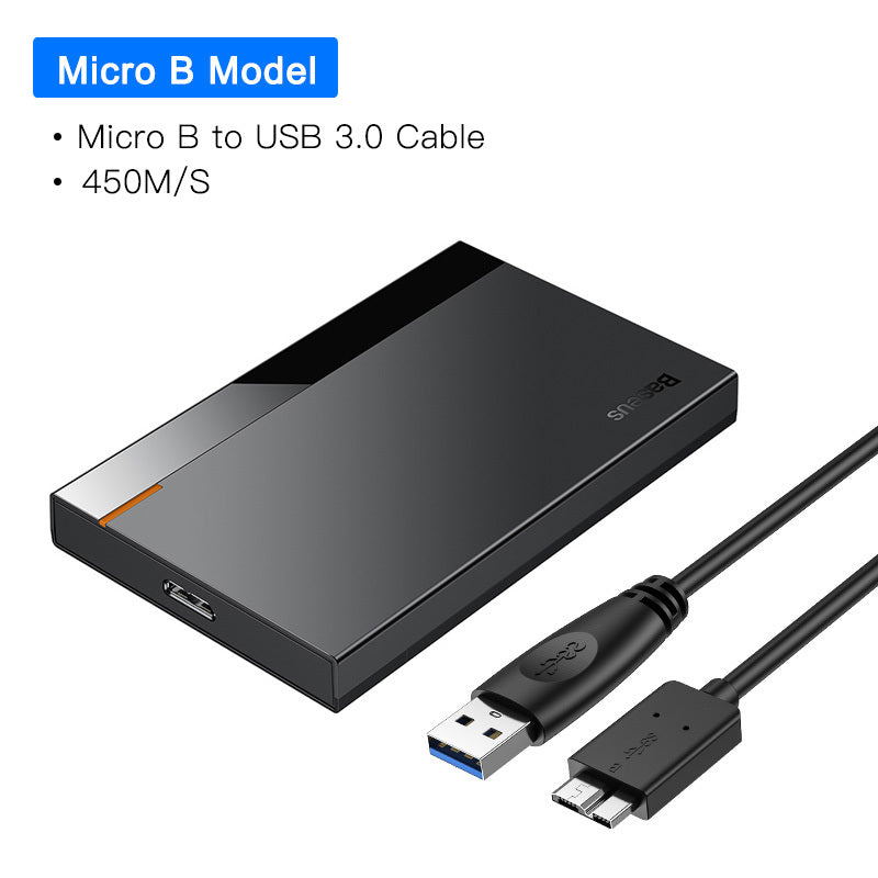 Caja de disco duro móvil universal de estado sólido