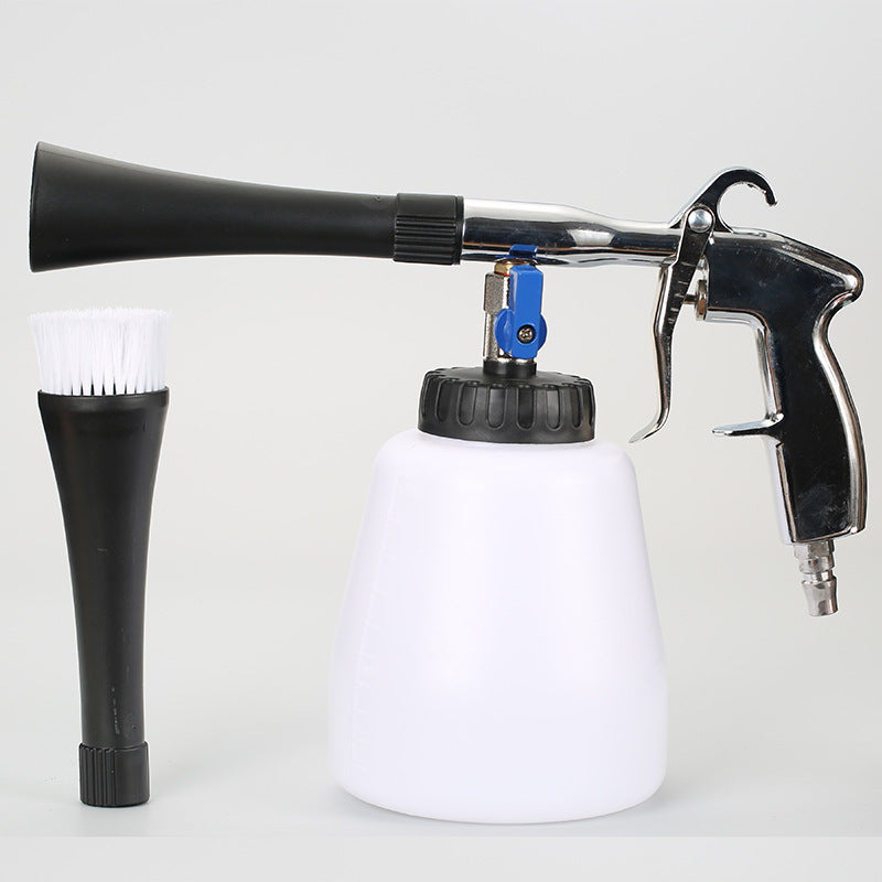 Pistolet à mousse de nettoyage de voiture, nettoyeur haute pression, pistolet de nettoyage en profondeur intérieur et extérieur portable