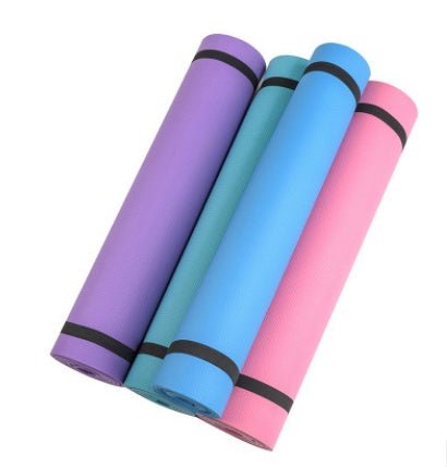 Tapis composé de yoga de tapis composé de forme physique superbe d'EVA 4mm 6mm